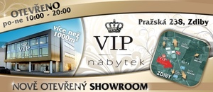 Stínící technika do showroomu VIP Nábytek